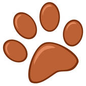 Paw Print Bear Paw Print Wolf Trace Bear Illustrations And Clipart