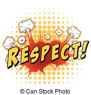 Respect   Word Respect With Explosion Background