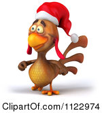 Royalty Free  Rf  Christmas Chicken Clipart Illustrations Vector