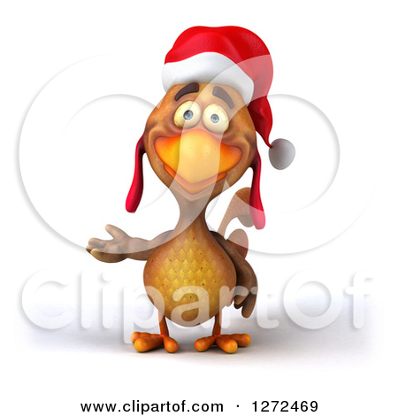 Royalty Free  Rf  Christmas Chickens Clipart   Illustrations  1