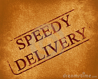 Speedy Delivery Royalty Free Stock Photos   Image  6847518