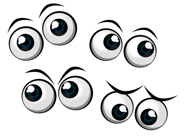 11 Pretty Cartoon Eyes Free Cliparts That You Can Download To You