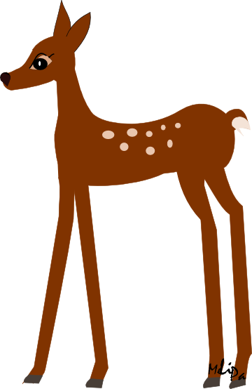 Baby Deer Clipart   Clipart Panda   Free Clipart Images