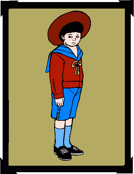 Boy In Cowboy Outfit Clipart   Boy In Cowboy Outfit Clip Art