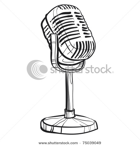 Broadcasting Mic Clipart   Cliparthut   Free Clipart