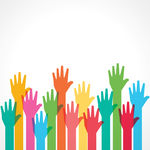 Colorful Hands Clipart   Clipart Panda   Free Clipart Images