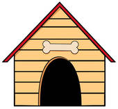 Cute Dog House Clipart   Clipart Panda   Free Clipart Images