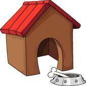 Dog House Clipart Vector Graphics  1115 Dog House Eps Clip Art Vector