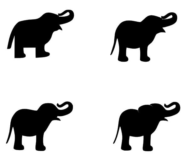 Elephant Stencil Printable Elephant For Mr Debarr Clip