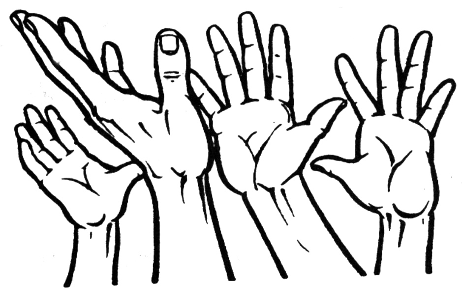 Go Back   Gallery For   Hands Reaching Up Drawings