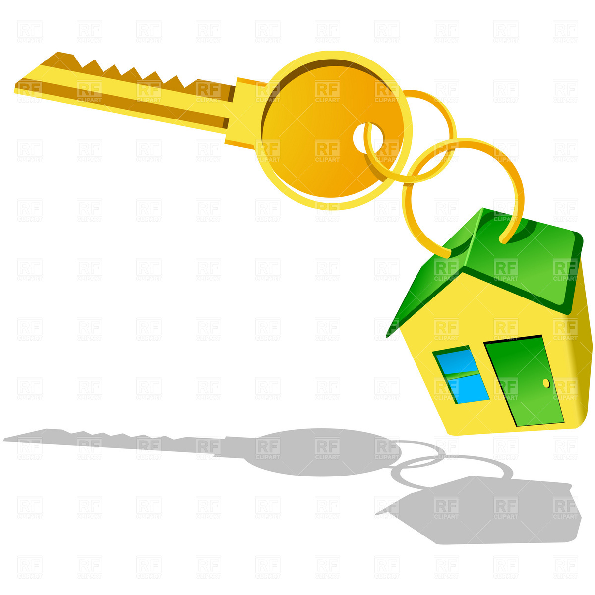 House With Key Icon Download Royalty Free Vector Clipart  Eps