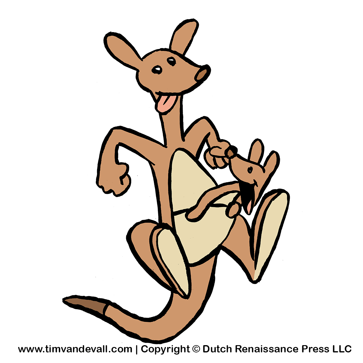 Kangaroo Clipart Pictures For Kids   Free Animal Clipart