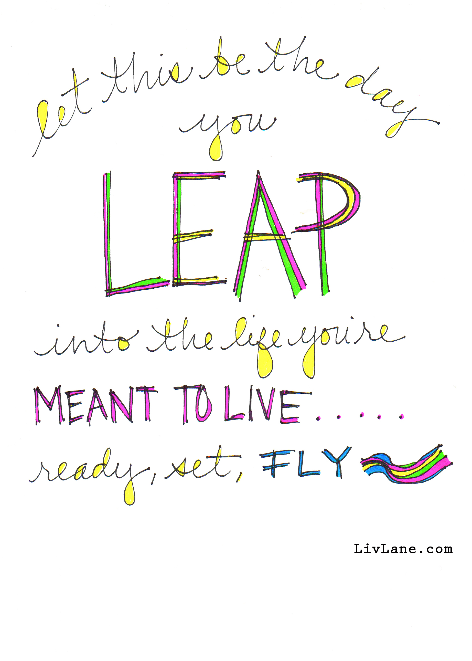 Leap Day Doodle Art From Liv   Free Download