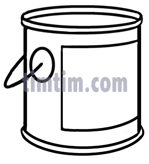 Paint Bucket Clip Art Black And White   Clipart Panda   Free Clipart    