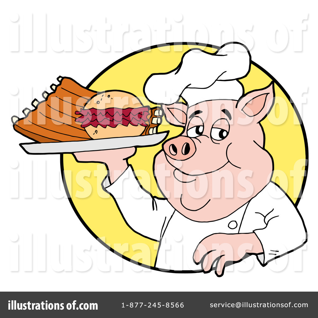 Pork Clipart  84286   Illustration By Lafftoon
