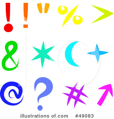 Punctuation Clipart  49083   Illustration By Prawny
