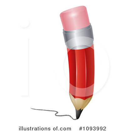 Royalty Free  Rf  Pencil Clipart Illustration By Geo Images   Stock
