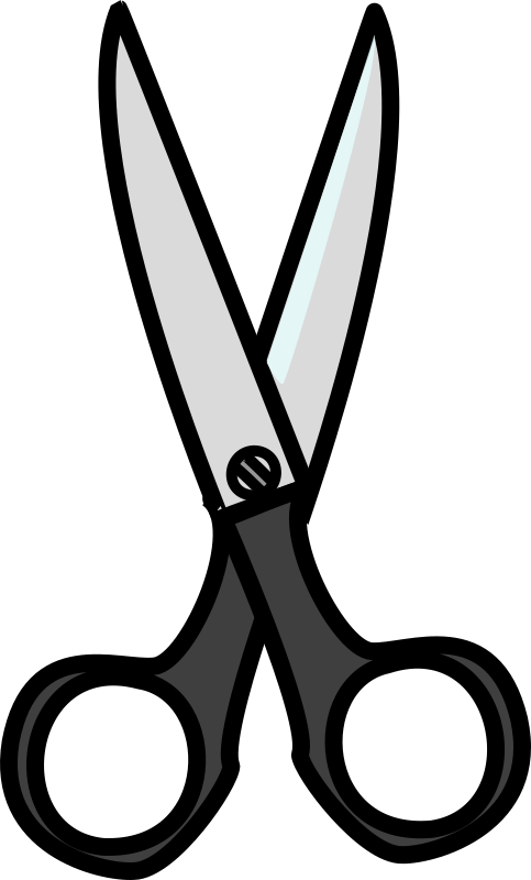 Scissors By Nicubunu   Black Scissors 