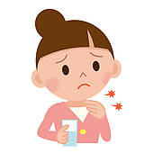 Sore Throat Illustrations And Clipart