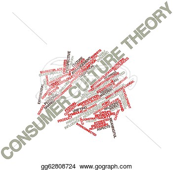 Stock Illustration   Word Cloud For Consumer Culture Theory  Clipart