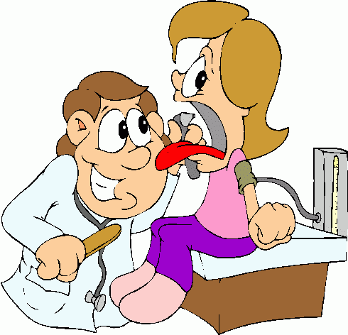 Throat Clipart Doctor  Patient 19 Gif