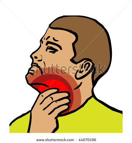 Throat Pain Clipart