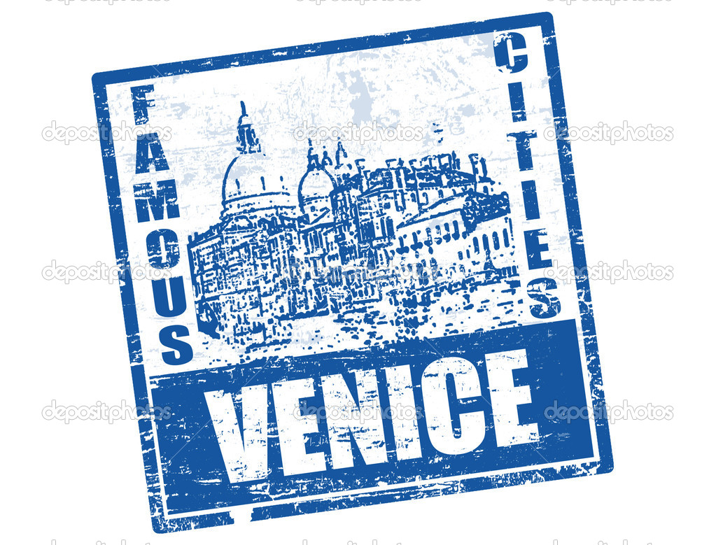 Venice Stamp   Stock Vector   Roxanabalint  5137339