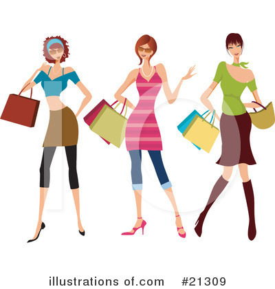 Fashion Clipart  21309 By Onfocusmedia   Royalty Free  Rf  Stock