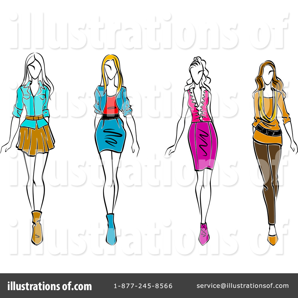 Free  Rf  Fashion Clipart Illustration  1169555 By Seamartini Graphics