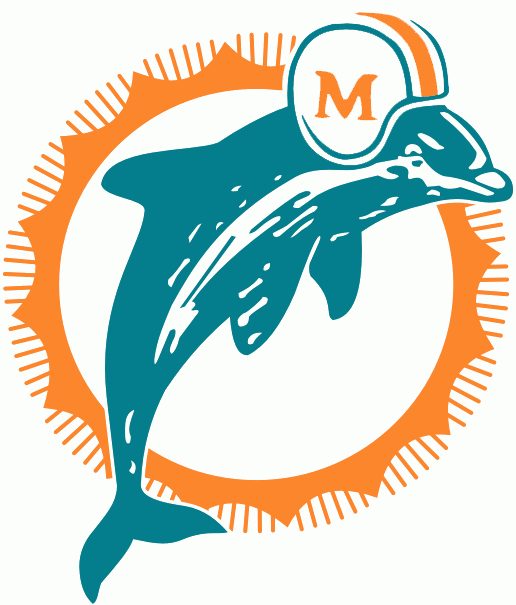 Miami Dolphins Logo 1974 1989 Gif