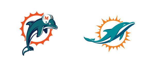 Miami Dolphins Logo Clip Art