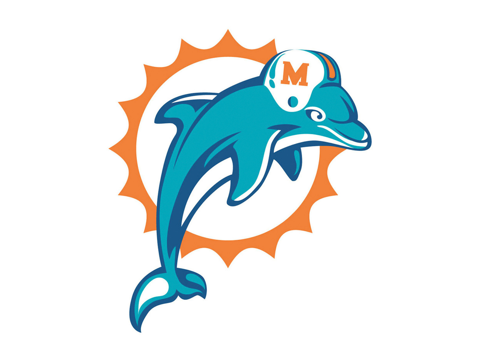 Miami Dolphins Logo Clip Art