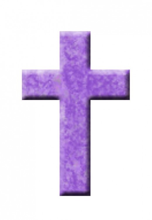 Purple Cross Clip Art   Right Click Image   Save As