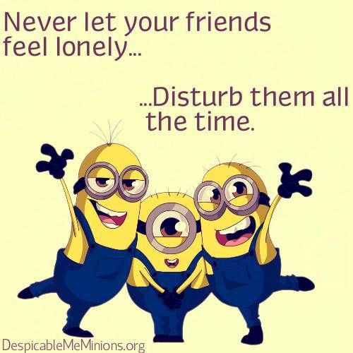 Top 30 Funny Minions Friendship Quotes  Funny
