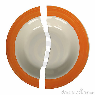 Broken Dishes Clipart