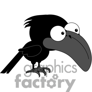 Cartoon Crow 1