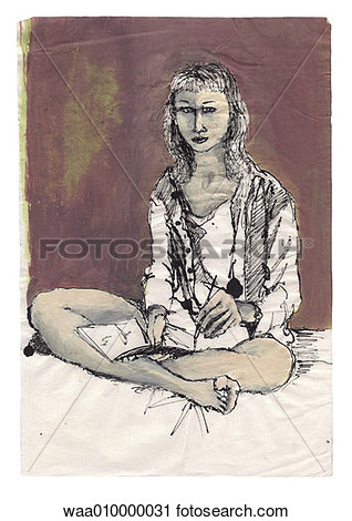 Clipart Of Drawing Illustration To Write Writing Thought Intimate