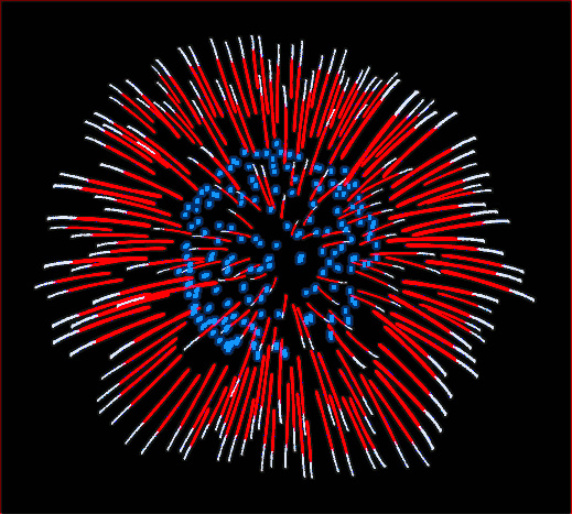 Com Holiday 4th July Fireworks Fireworks Red White Blue Png Html