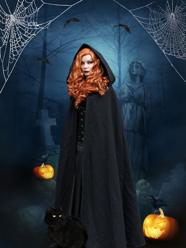 Halloween Witch In A Graveyard   Witchy Woman   Pinterest