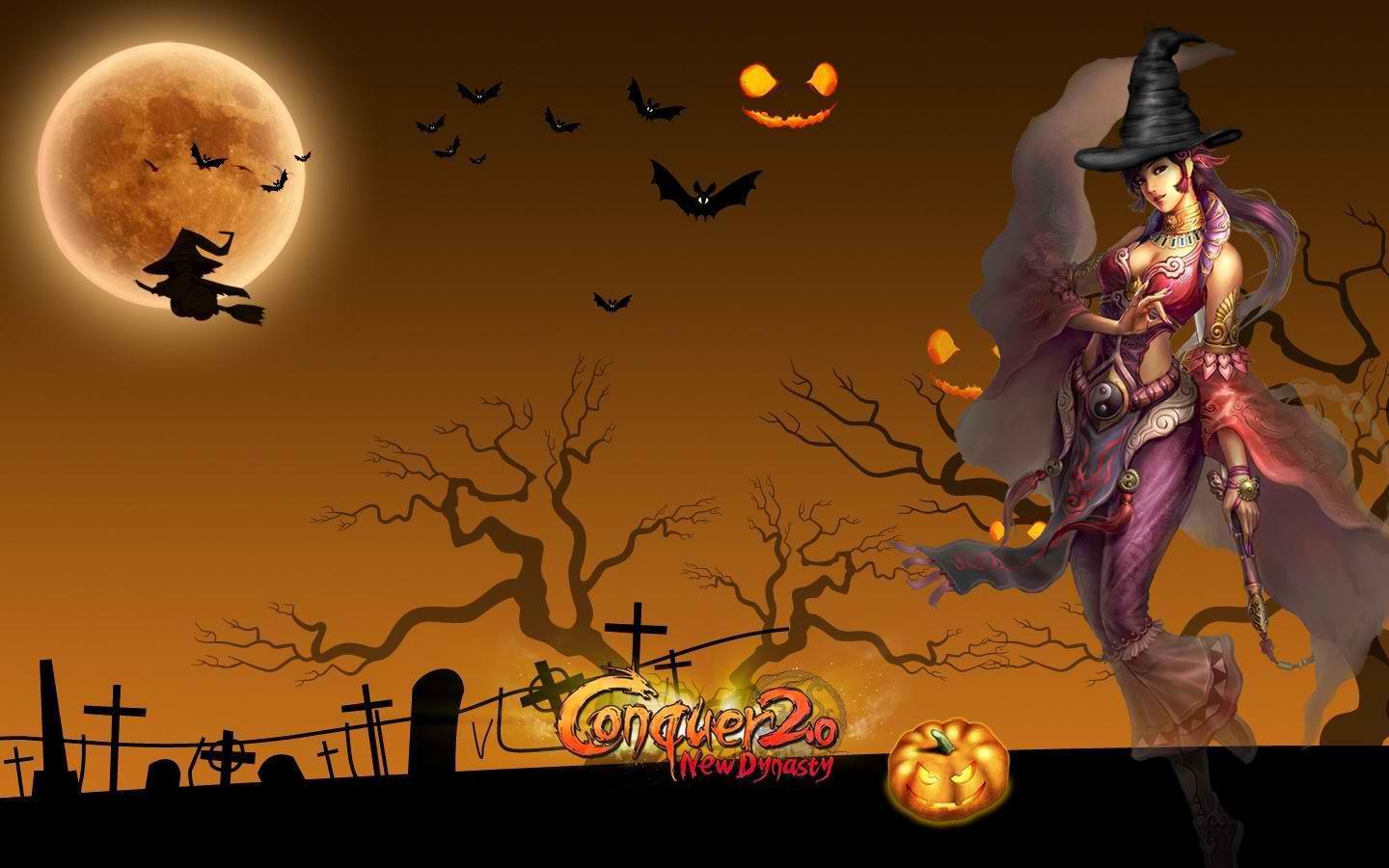 Halloween Witchqueen Gina   After Dark Wallpaper  21905256    Fanpop