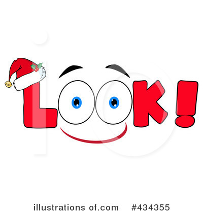 Look Clipart  434355 By Hit Toon   Royalty Free  Rf  Stock    