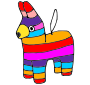 Pinata Outline For Classroom   Therapy Use   Great Pinata Clipart