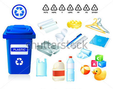 Plastic Waste Suitable For Recycling And Plastic Codes 49656073 Jpg