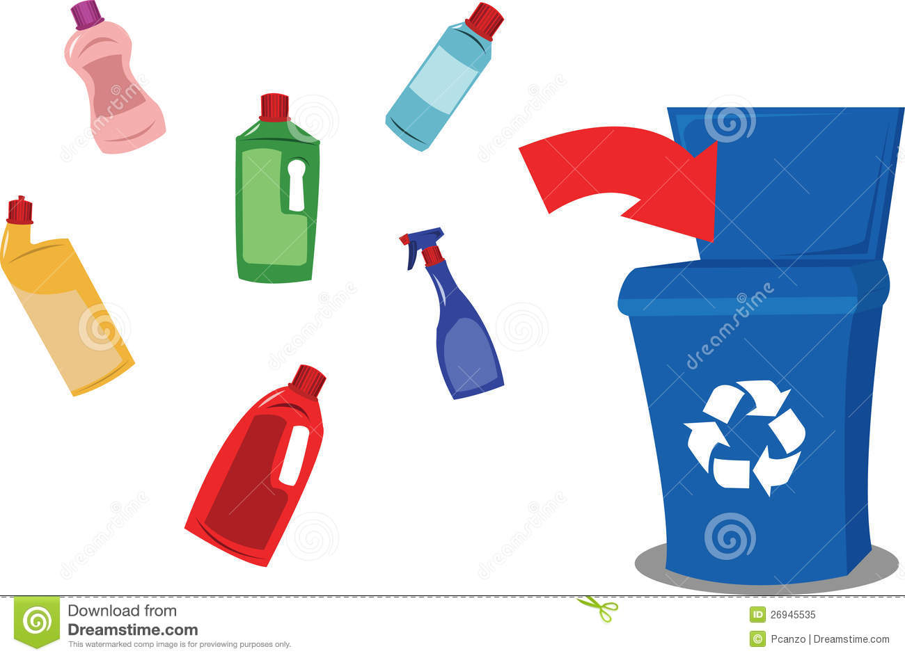 Recycling Plastic Royalty Free Stock Photo   Image  26945535