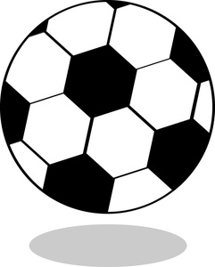 Soccer Ball Clipart Image   Cartoon Soccer Ball