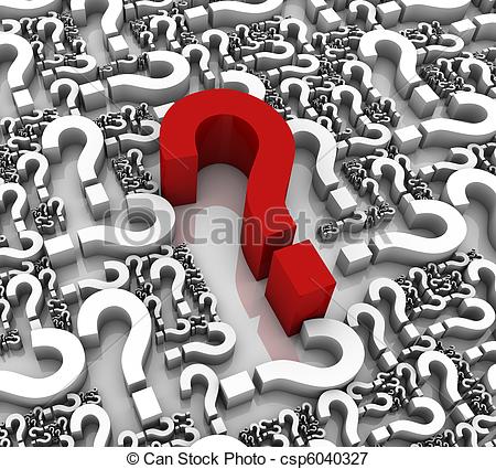 Stock Illustrations Of Question Marks   Group Of Question Mark Symbols
