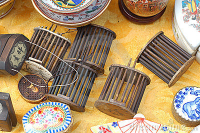 Stock Image  Antique For Sale In China 6