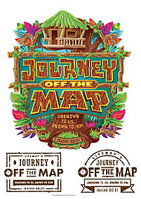 Vbs 2015 Journey Off The Map Wall Art