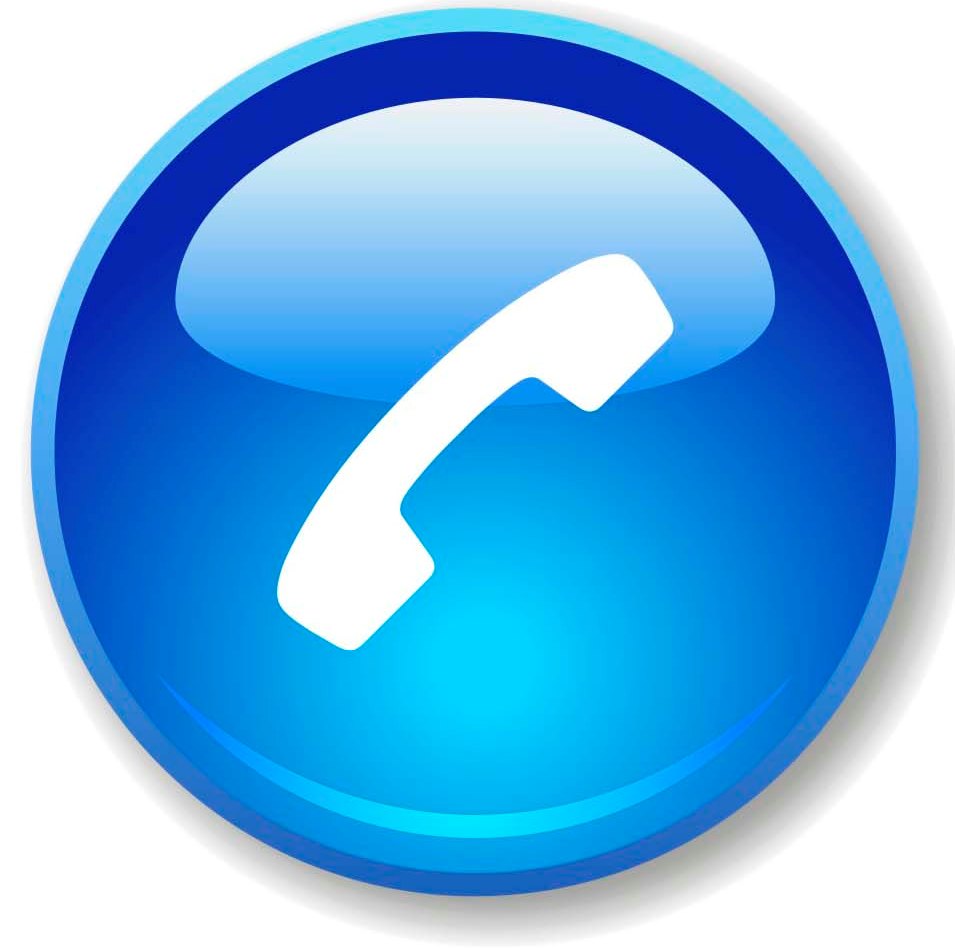 Blue Phone Icon   Clipart Best