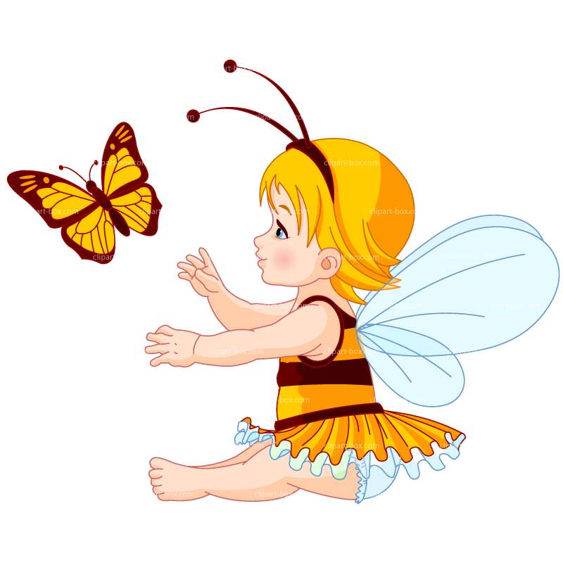 Clipart Butterfly Fairy   Royalty Free Vector Design
